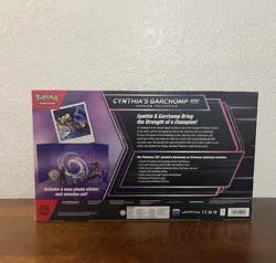 Pokemon TCG Cynthia's Garchomp EX Premium Collection Box - Image 2