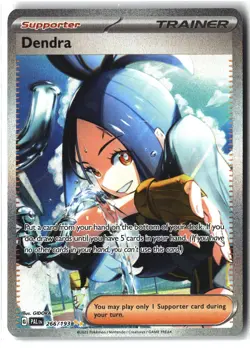 Dendra ⭐ 266/193 Holo Special Illustration Rare Paldea Evolved 2023 Pokemon NM - Image 1