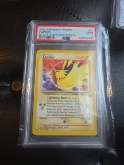 Pokemon Moltres Articuno Zapdos #21,22,23 Black Star Promo Set PSA 9 AOKI ERROR - Image 4