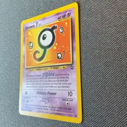 Pokemon TCG - Unown J Promo #38 LP - Wizards Black Star Promos - Vintage 2001 - Image 2