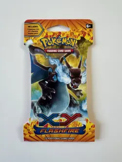 XY Flashfire Sleeved Booster Packs M Charizard X Blister Pokemon Mega - Image 1