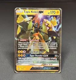 Pokemon TCG: Tapu Koko GX SM33 - Black Star Promo - *HP* - Image 1