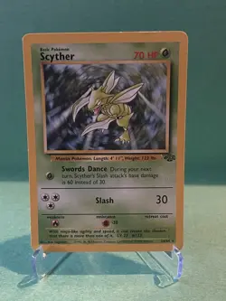 Pokemon TCG Scyther Jungle Set Non-holo Rare #26/64 - Image 1