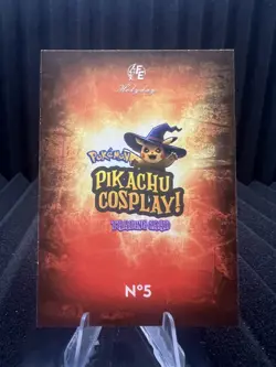 Edward Scissorhands (Pikachu) #5 - Window Holo Electric Pikachu Cosplay Pokemon - Image 2