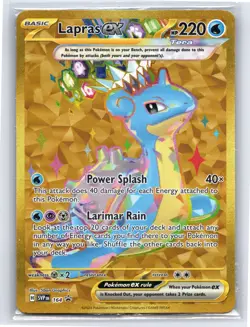 Lapras ex (Sealed) 164 - Pokemon Scarlet & Violet Promo - Promo Holo - NM - Image 1