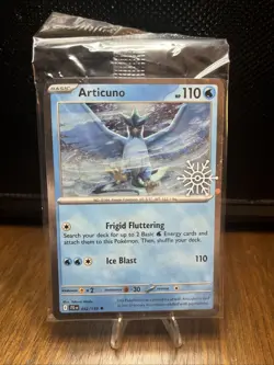 Pokemon TCG Articuno 32/159 SEALED Journey Together Holiday Calendar Promo... - Image 1