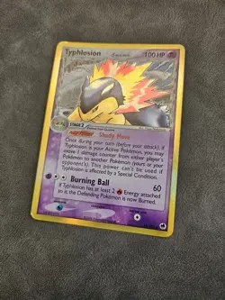 Pokemon TCG Typhlosion (Delta Species) 12/101 Holo - EX Dragon Frontiers - LP - Image 2