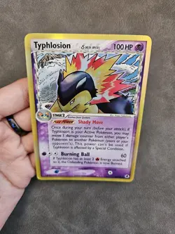 Pokemon TCG Typhlosion (Delta Species) 12/101 Holo - EX Dragon Frontiers - LP - Image 3