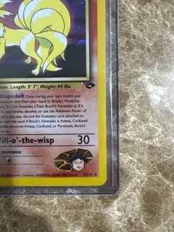 Gym Challenge Holo Rare Gyarados, Ninetails, Ditto Lot Of 3 Pokemon TCG MP-LP - Image 4