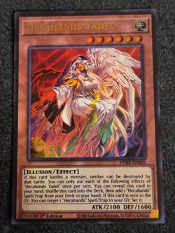 Yugioh Phantom Revenge - Hecahands Yadel - Ultra Rare - PHRE-EN002 - Image 1