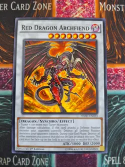 Yu-Gi-Oh! TCG Red Dragon Archfiend HSRD-EN023 Common 1st Edition NM/LP - Image 1