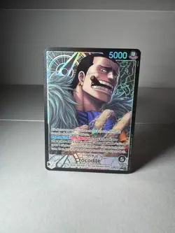 ONE PIECE THE AZURE SEA'S SEVEN CROCODILE ALT ART LEADER OP14-079 ALTERNATE ART - Image 2