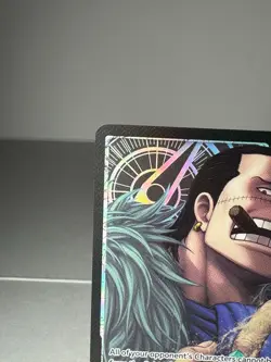ONE PIECE THE AZURE SEA'S SEVEN CROCODILE ALT ART LEADER OP14-079 ALTERNATE ART - Image 3