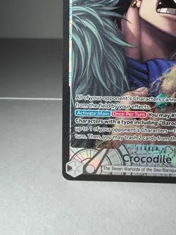 ONE PIECE THE AZURE SEA'S SEVEN CROCODILE ALT ART LEADER OP14-079 ALTERNATE ART - Image 4