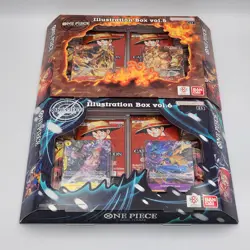 One Piece TCG Illustration Box Vol. 5 & Vol. 6 Factory Sealed Brand New In Hand - Image 1