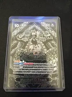 One Piece OP12 Legacy Of The Master Marshall D. Teach (SP) Silver OP09-093 - Image 1