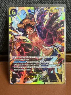 One Piece TCG - Monkey D. Luffy OP10-118 Sec Rare - Image 1