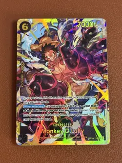 One Piece TCG - Monkey D. Luffy OP10-118 Sec Rare - Image 2