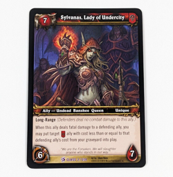WOW TCG Class Starter Single SYLVANAS LADY OF UNDERCITY Epic Rare #2 NEAR MINT - Image 1