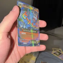 Pokemon M Charizard EX Mega Full Art Holo Card 220 HP Heat Typhoon - Image 4