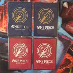 Bandai One Piece Card Game Foil Lot Portgas D. Ace Sabo 4 Cards - Image 2