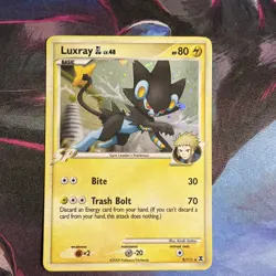 Pokemon TCG Luxray GL 9/111 Rising Rivals Holo Card - Image 1