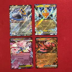 Pokemon TCG Phantasmal Flames Ex/ double rare 4 cards - Image 1