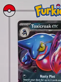 Toxicroak ex 131/198 | Scarlet and Violet Base | SVI | Pokemon Card | NM - Image 3