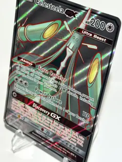 Celesteela GX 208/214 Pokemon Card TCG Unbroken Bonds Full Art Holo LP - Image 3