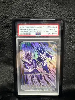 Dragon Ball Super Card Game Trunks : Future FB01-049 Rare alt art - Image 3
