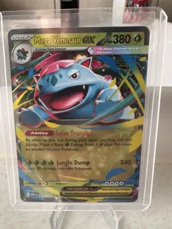 Mega Venusaur ex - 003/132 - Double Rare - Mega Evolutions - Pokemon Card - NM - Image 1