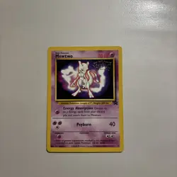 POKEMON MEWTWO THE FIRST MOVIE GOLD STAMP PROMO CARD 3 NM UNPLAYED - Image 2