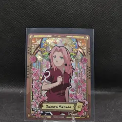 Sakura Haruno NARUTO NRSA01-SP-003L5 Naruto Kayou Card - ENGLISH - Heaven Scroll - Image 1