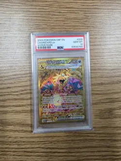 Pokemon TCG Charizard EX Obsidian Flames Holo Hyper Rare Card 228/197 PSA 10 - Image 1