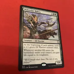 Wolverine Riders Kaldheim Commander MTG Magic Card, Near Mint Condition - Image 3