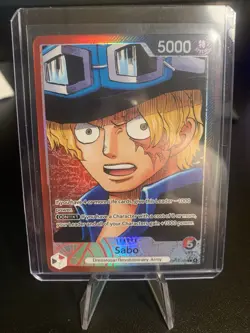 Sabo OP13-004 Leader Alternate Art English One Piece Card Game - Image 3