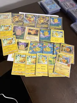 Pokemon TCG Pikachu Celebrations Mixed Lot 25th Anniversary Holo Cards - Image 1
