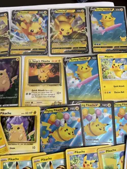 Pokemon TCG Pikachu Celebrations Mixed Lot 25th Anniversary Holo Cards - Image 3