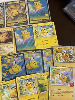 Pokemon TCG Pikachu Celebrations Mixed Lot 25th Anniversary Holo Cards - Image 4