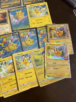 Pokemon TCG Pikachu Celebrations Mixed Lot 25th Anniversary Holo Cards - Image 5
