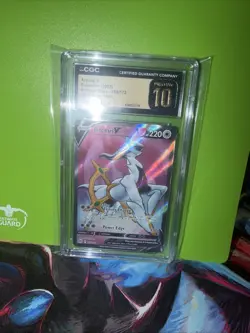 Arceus V 165/172 Ultra Rare Holo - Brilliant Stars CGC 10 Pristine Pokemon Card - Image 1