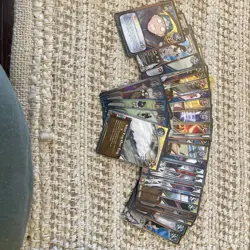 Naruto CCG Lot Of 50 Cards with foils - Image 1