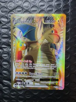 Pokemon TCG Dragonite EX Full Art Ultra Rare Holo Card Evolutions 106/108 XY - Image 2