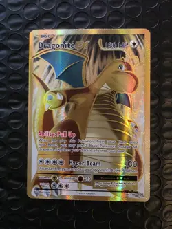 Pokemon TCG Dragonite EX Full Art Ultra Rare Holo Card Evolutions 106/108 XY - Image 3