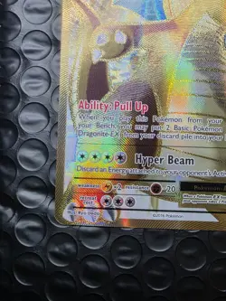 Pokemon TCG Dragonite EX Full Art Ultra Rare Holo Card Evolutions 106/108 XY - Image 5