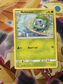 Bulbasaur 1/73 Non Holo Shining Legends - Pokemon Card - NM - Image 1