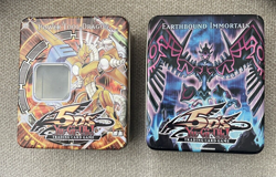 Lot of 2 YU-GI-OH! COLLECTOR'S TINS ,2009 *No Cards, Tins Only* - Image 1