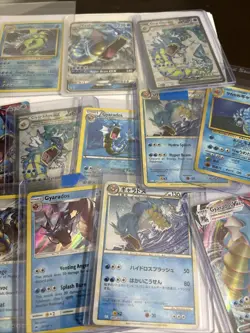 Giovanni's Gyarados Pokemon Card Japanese No.130 Gym Challenge Holo And LOT - Image 3