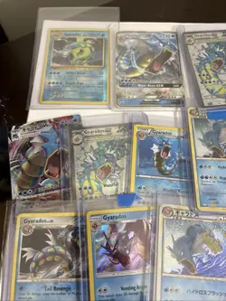 Giovanni's Gyarados Pokemon Card Japanese No.130 Gym Challenge Holo And LOT - Image 4