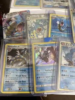 Giovanni's Gyarados Pokemon Card Japanese No.130 Gym Challenge Holo And LOT - Image 5